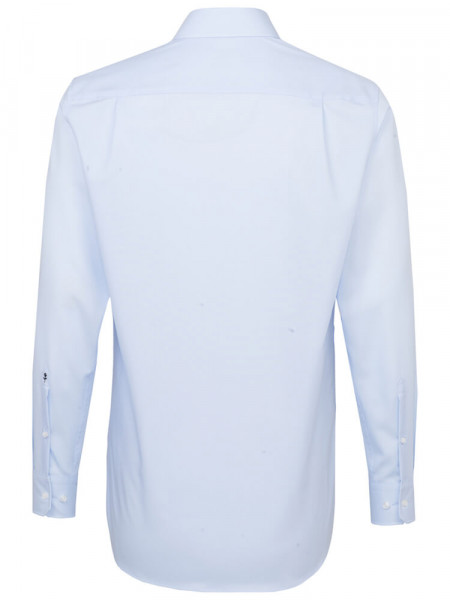 SEIDENSTICKER Regular Fit Camisa Azul claro Business Kent Popeline