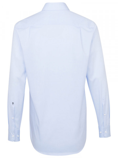 SEIDENSTICKER Regular Fit Camisa Azul claro Business Kent Chambray