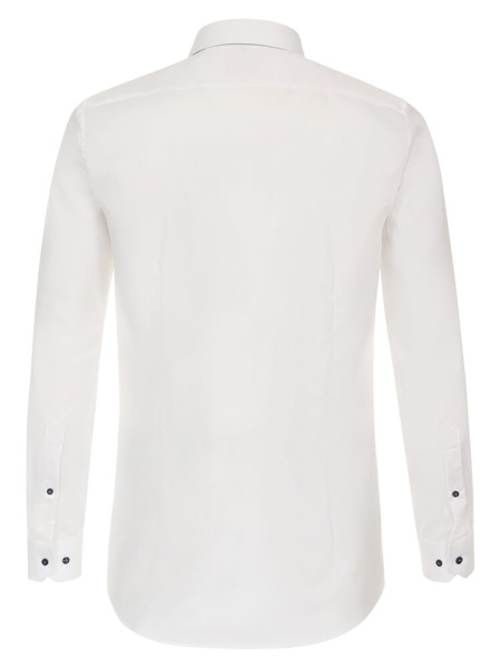 VENTI Slim Fit Camisa Blanco Kent Easy Care