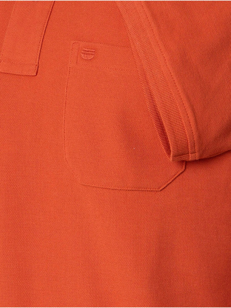REDMOND Polo Naranja Piqué - Vista 2
