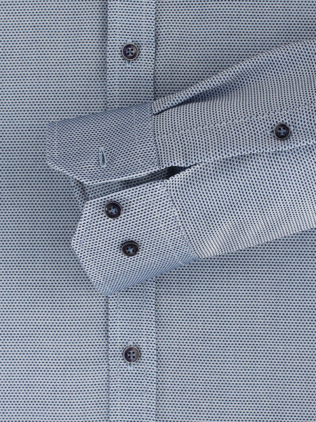 VENTI Slim Fit Camisa Azul medio Kent Easy Care  - Vista 2