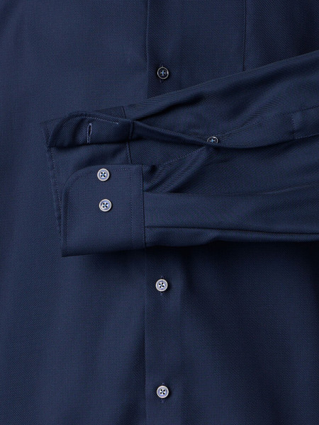 VENTI Comfort Fit Camisa Azul oscuro Kent Struktur - Vista 2