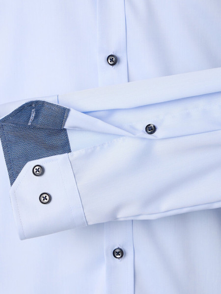 VENTI Slim Fit Camisa Azul claro Kent Twill - Vista 2