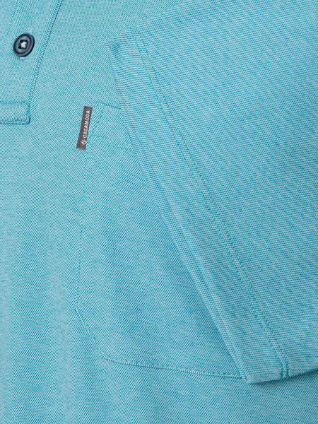 CASAMODA Polo Turquesa Piqué - Vista 2