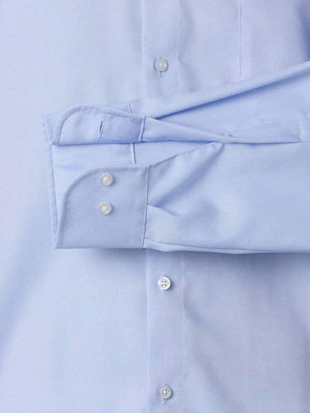 VENTI Comfort Fit Camisa Azul claro Button-Down Fein Oxford - Vista 2