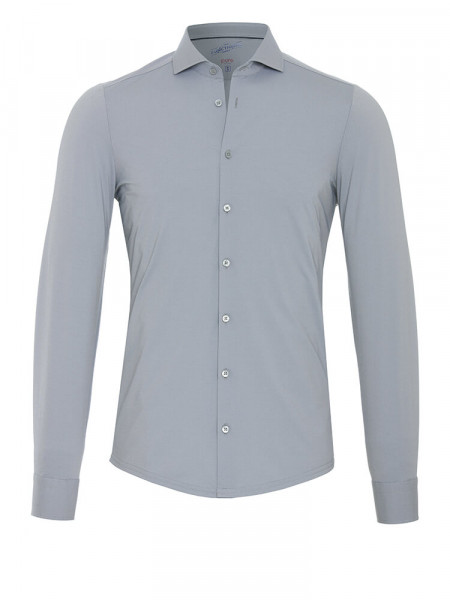 PURE Extra Slim Fit Camisa Gris claro Haifisch Jersey - Vista 1