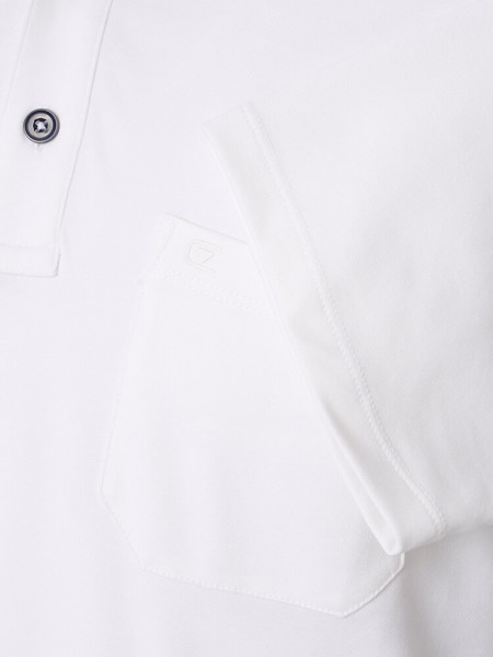 CASAMODA Polo Blanco Extrafeine Qualität - Vista 2