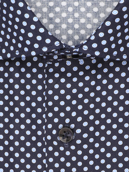 SEIDENSTICKER Slim Fit Camisa Azul oscuro New Kent Twill - Vista 1