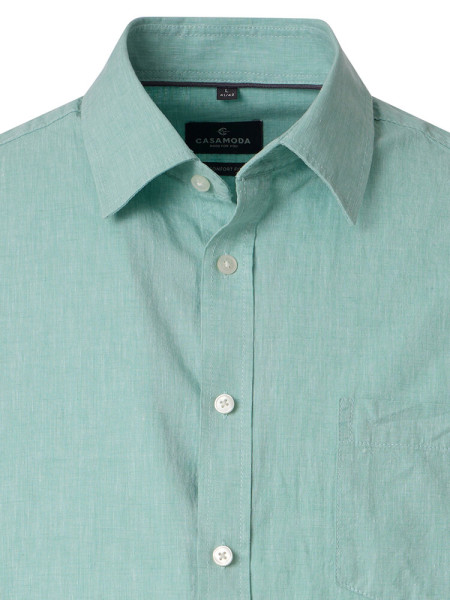 CASAMODA Regular Fit Camisa Verde Kent Easy Care  - Vista 1