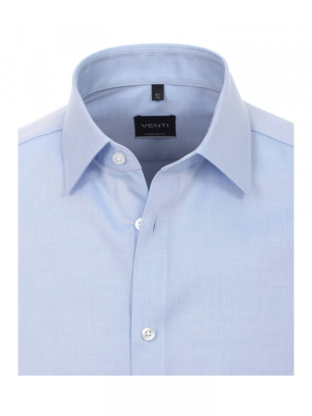 VENTI Regular Fit Camisa Azul claro Kent Popeline - Vista 1