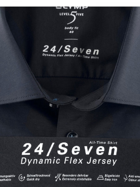 OLYMP Slim Fit Camisa Marina New York Kent Jersey - Vista 1