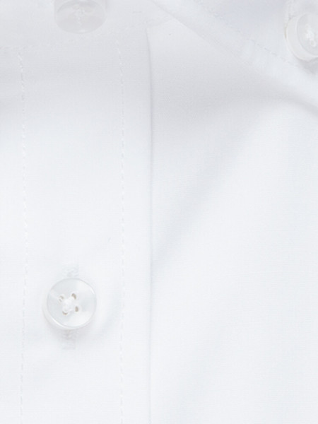 SEIDENSTICKER Regular Fit Camisa Blanco Button-Down Popeline - Vista 3