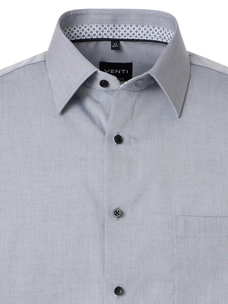 VENTI Comfort Fit Camisa Antracita Kent Popeline - Vista 1