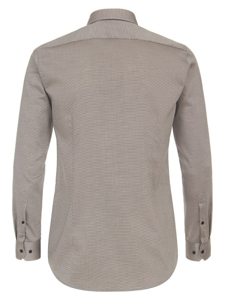 VENTI Slim Fit Camisa Marrón claro Kent Easy Care