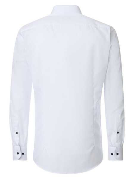 VENTI Regular Fit Camisa Blanco Kent Popeline