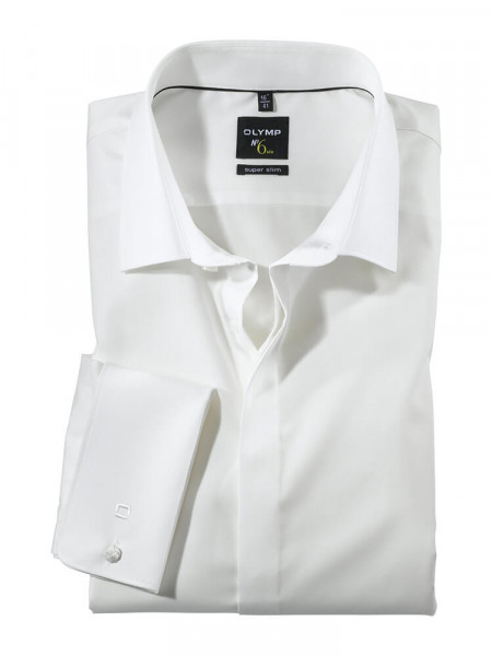 Camisa de negocios OLYMP No. Six Soirée super slim