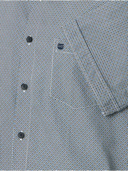 REDMOND Regular Fit Camisa Antracita Kent Print - Vista 2