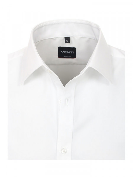 VENTI Slim Fit Camisa Blanco Kent Popeline - Vista 1