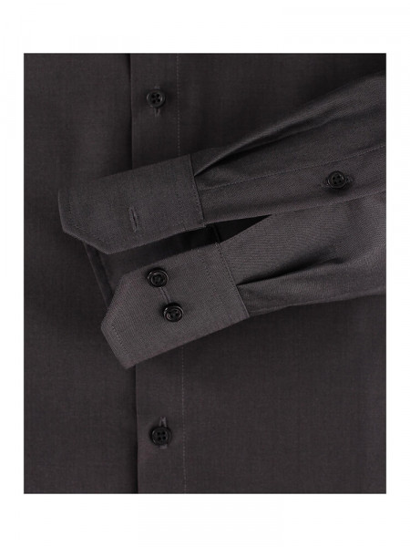 VENTI Regular Fit Camisa Antracita Kent Popeline - Vista 2