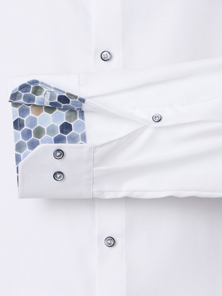 VENTI Regular Fit Camisa Blanco Kent Popeline - Vista 2