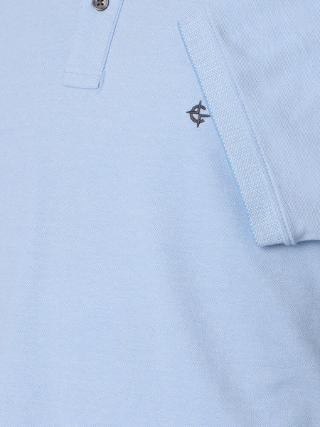 CASAMODA Polo Azul claro Extrafeine Qualität - Vista 2