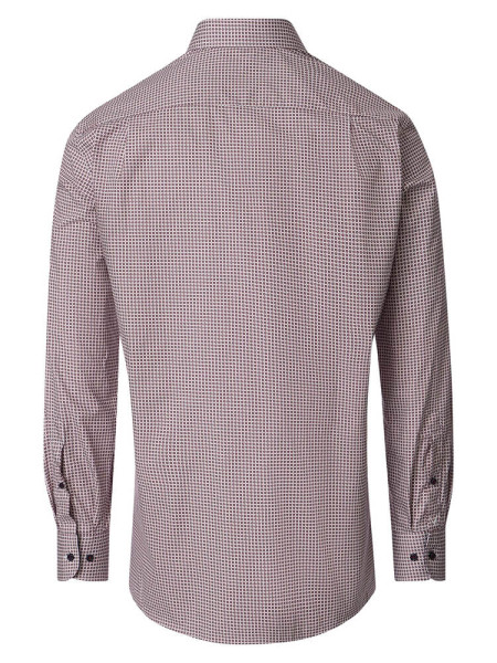 VENTI Comfort Fit Camisa Rojo Kent Popeline