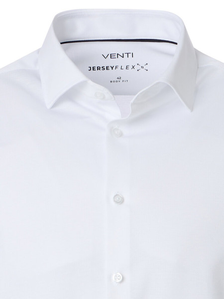 VENTI Regular Fit Camisa Blanco Kent Jersey - Vista 1