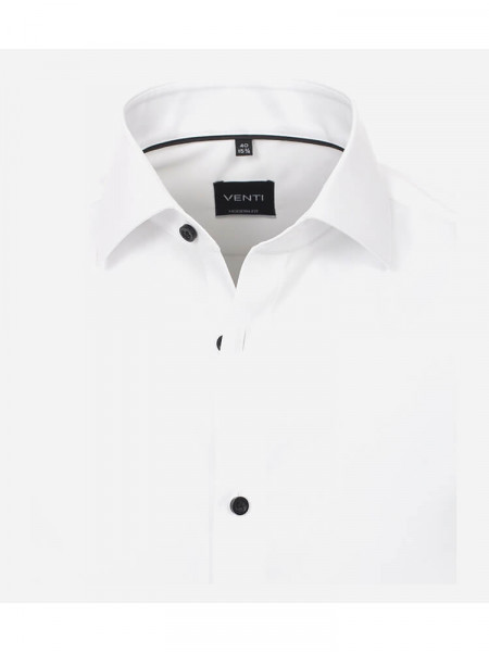 VENTI Regular Fit Camisa Blanco Kent Popeline - Vista 1