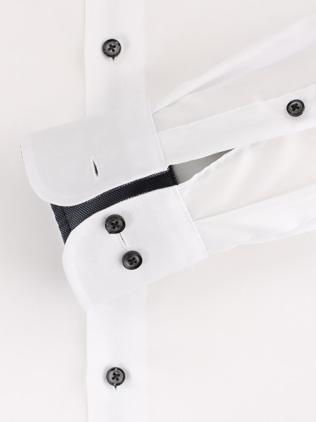 CASAMODA Regular Fit Camisa Blanco Kent Easy Care  - Vista 2