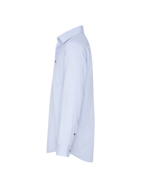 SEIDENSTICKER Regular Fit Camisa Azul claro Business Kent Fil à Fil - Vista 2