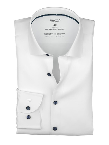 Camisa de negocios OLYMP Level Five 24/Seven body fit