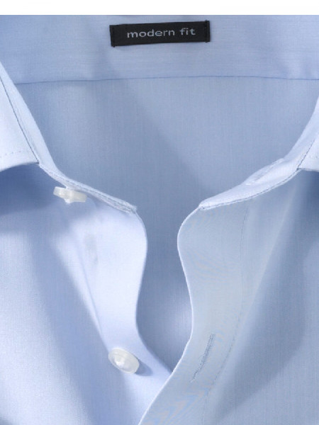 OLYMP Regular Fit Camisa Azul claro New Kent Chambray - Vista 1