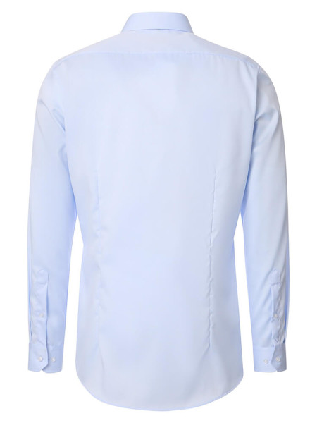 VENTI Slim Fit Camisa Azul claro Kent Popeline