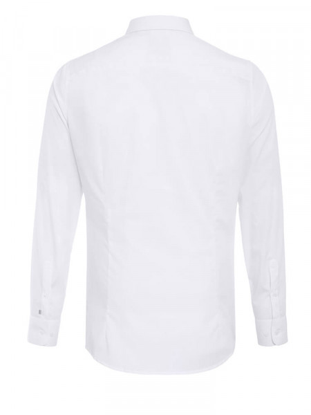 PURE Extra Slim Fit Camisa Blanco Haifisch Popeline