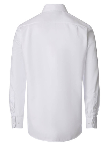 VENTI Comfort Fit Camisa Blanco Button-Down Fein Oxford