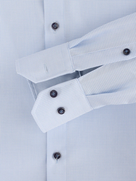 VENTI Regular Fit Camisa Azul claro Kent Struktur - Vista 2