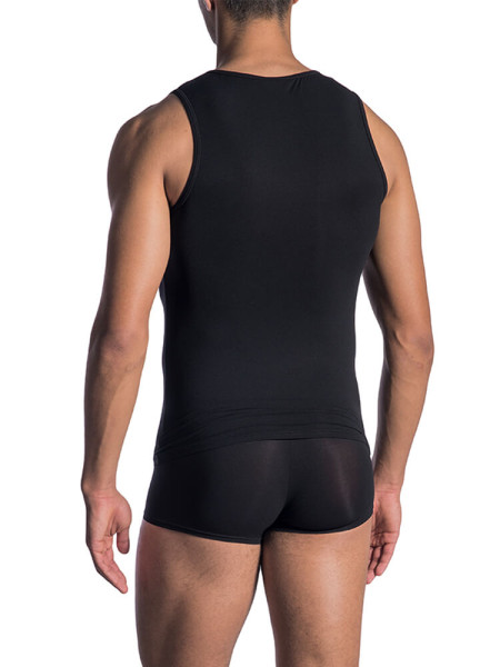 OLAF BENZ Regular Fit Negro Microfaser