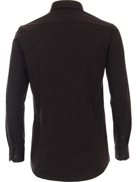 VENTI Slim Fit Camisa Negro Kent Jersey