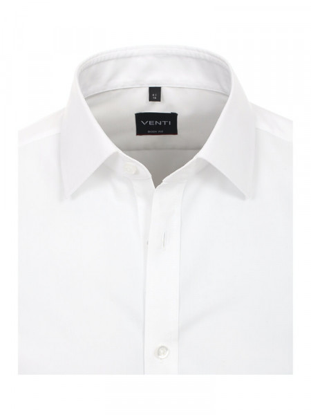 VENTI Slim Fit Camisa Blanco Kent Popeline - Vista 1