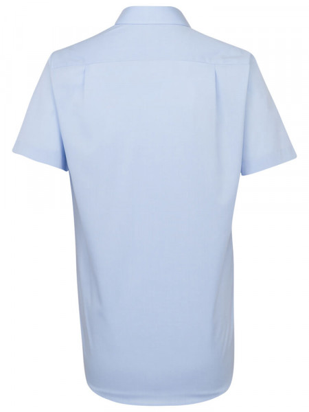 SEIDENSTICKER Regular Fit Camisa Azul claro Business Kent Fil à Fil