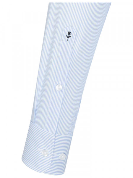 SEIDENSTICKER Regular Fit Camisa Azul claro Business Kent Office - Vista 1