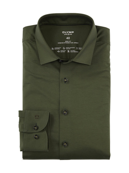 Camisa de negocios OLYMP Level Five 24/Seven body fit