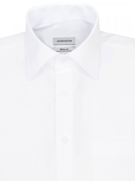 SEIDENSTICKER Regular Fit Camisa Blanco Business Kent Popeline - Vista 2