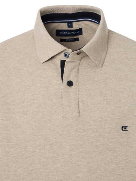 CASAMODA Polo Beige claro Extrafeine Qualität - Vista 1