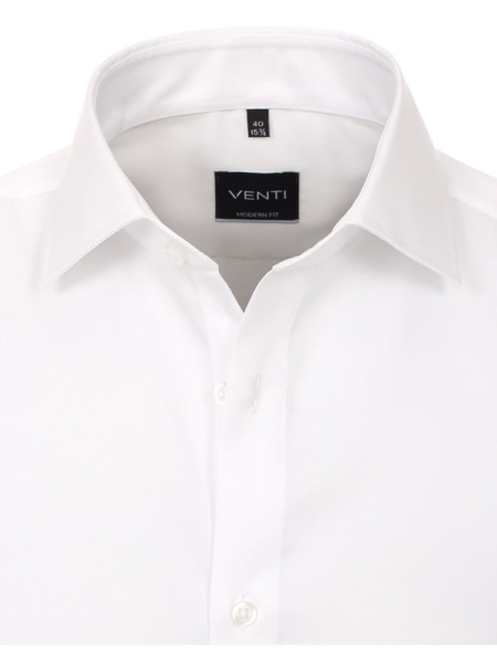 VENTI Regular Fit Camisa Blanco Kent Twill - Vista 1