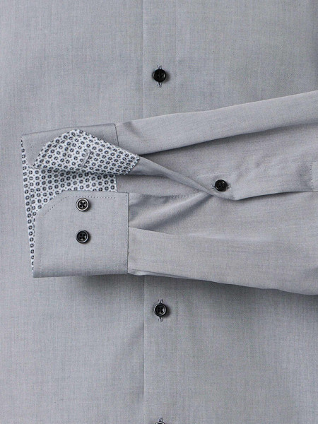 VENTI Regular Fit Camisa Antracita Kent Popeline - Vista 2