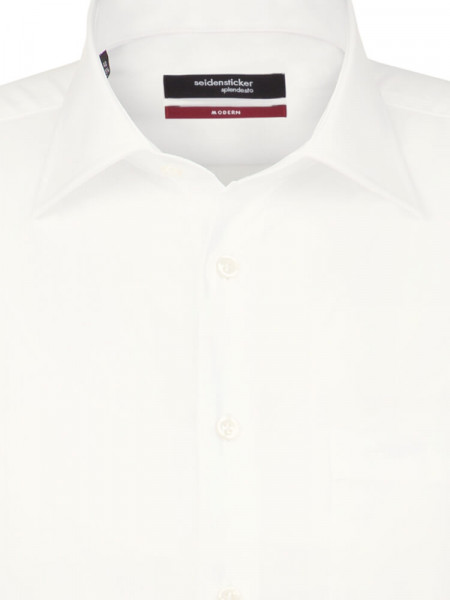 SEIDENSTICKER Regular Fit Camisa Beige claro Business Kent Popeline - Vista 2