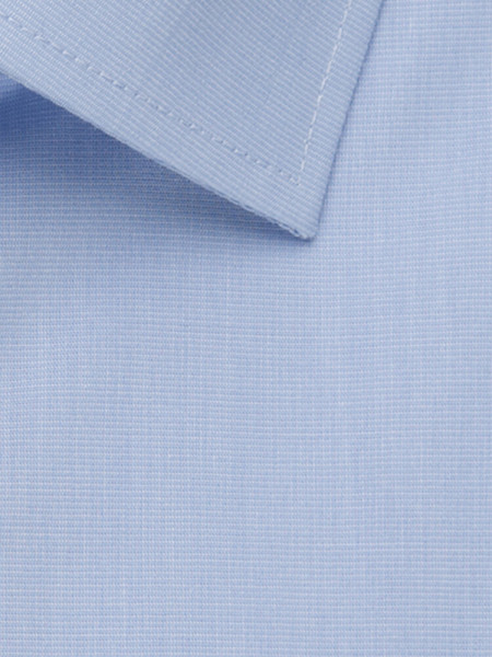 SEIDENSTICKER Regular Fit Camisa Azul claro Business Kent Fil à Fil - Vista 3