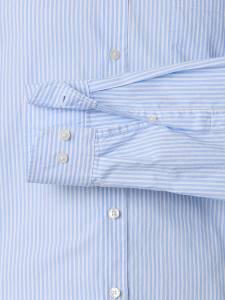 CASAMODA Comfort Fit Camisa Azul claro Button-Down Easy Care  - Vista 2