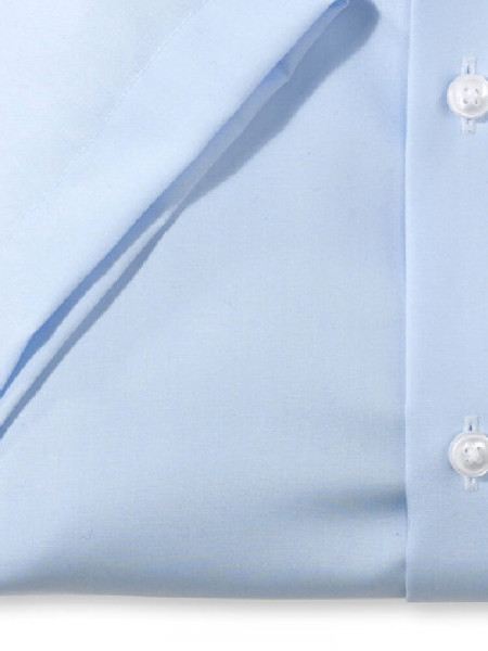 OLYMP Comfort Fit Camisa Azul claro New Kent Popeline - Vista 2